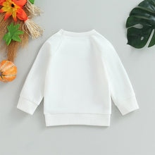Load image into Gallery viewer, Toddler Baby Boy Girl Halloween Long Sleeve Top Round Neck Pumpkin Print Pullovers
