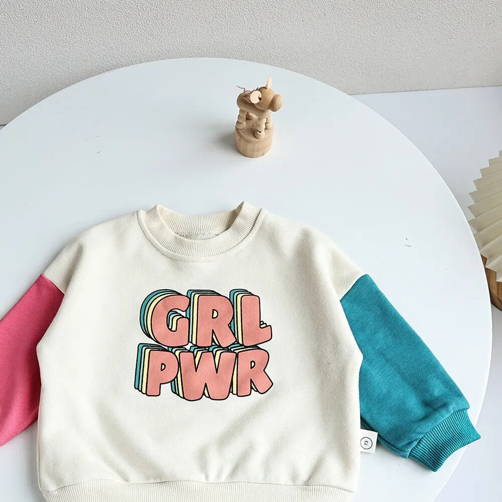 GIRL POWER Patchwork Sweater Bodysuit Romper