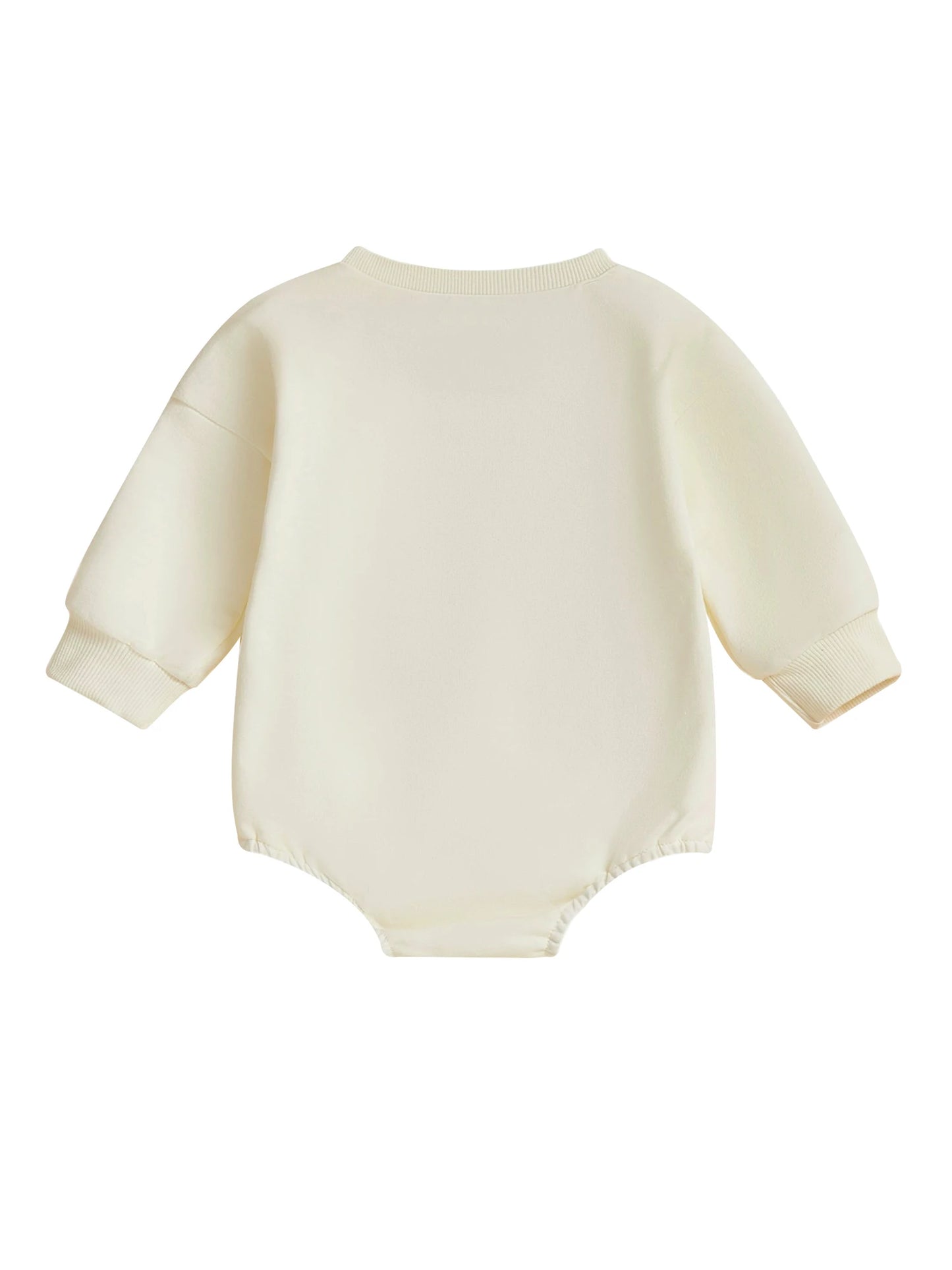 Baby Girls Romper Little Turkey / Mama's Little Pumpkin Long Sleeve Round Neck Pumpkin/Turkey Print Bodysuit Fall Thanksgiving Playsuit