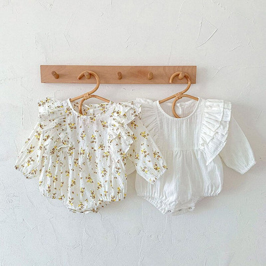 Oversized Ruffle Romper