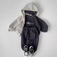 Load image into Gallery viewer, Baby Toddler Boys Girls 2Pcs Dream Casual Long Sleeve Top + Pants Jogger Suit Set Letter Print Outfit
