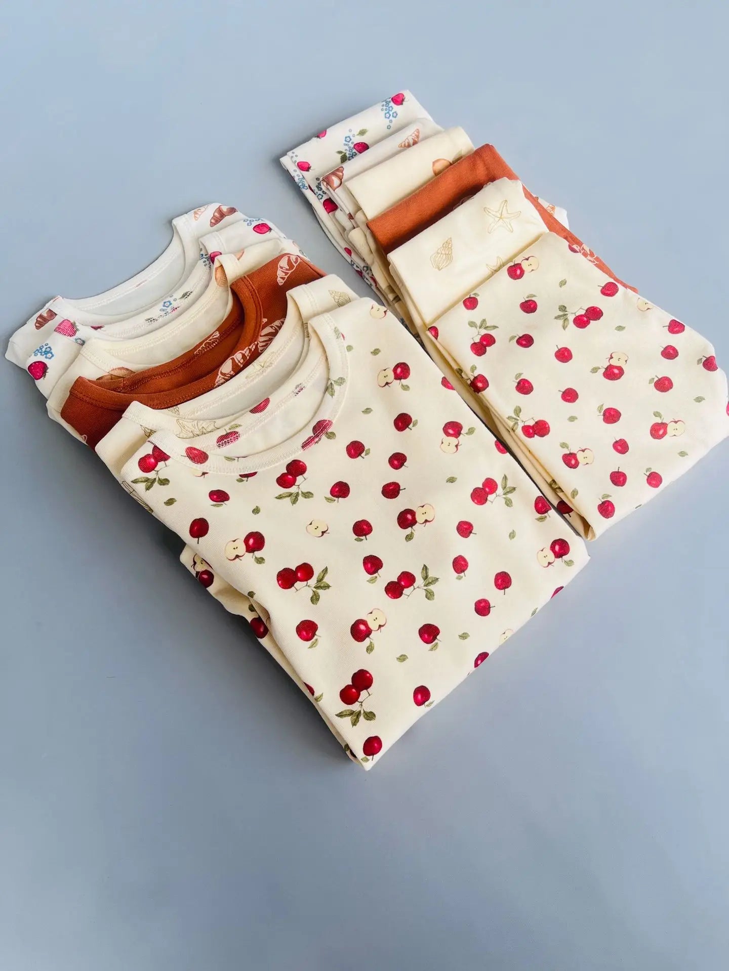 Toddler Kid Girl 2Pcs Clothes Cotton Pajamas Set Autumn Winter Long Sleeve Top Pant Suit Homewear 2pcs PJ Set Outfit