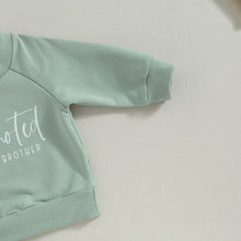Load image into Gallery viewer, Toddler Baby Boy Girl Fall Promoted Print Sibling Brother Sister Long Sleeve Pullovers Tops Cute Clothes

