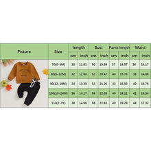 Load image into Gallery viewer, Toddler Baby Boy Girl 2Pcs Halloween Clothes Set Mama&#39;s Little Pumpkin Long Sleeve Crewneck Tops Pants
