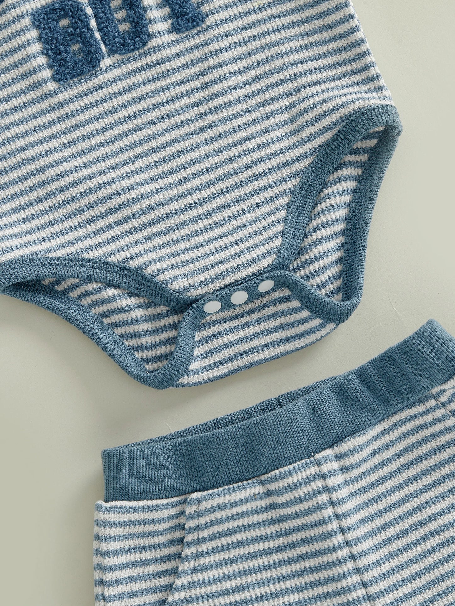 Baby Boys 2Pcs Mama's Boy Summer Set Striped Letter Embroidery Short Sleeve Romper and Shorts 2 Piece Outfit