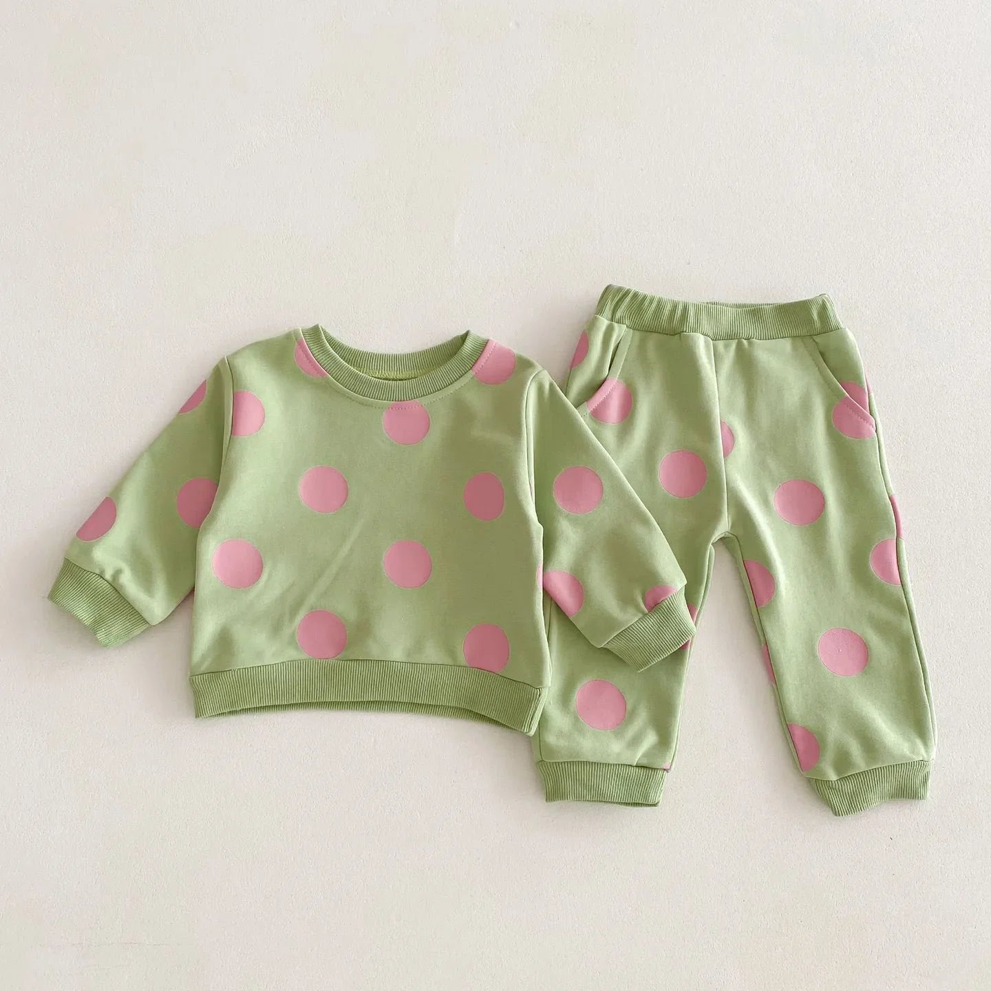 Polka Dot Jogger Set