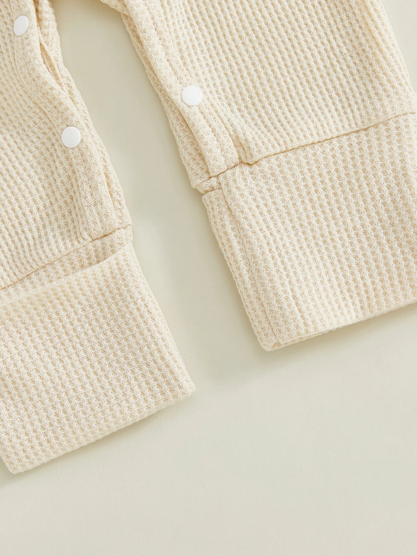 Baby Boys Girls 2Pcs Auntie's Little Bestie Fall Outfits Long Sleeve Letter Embroidery Jumpsuit with Hat Set Clothes