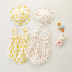 Beach Day Ruffle Romper