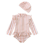 Long Sleeve Rash Guard Swimsuit