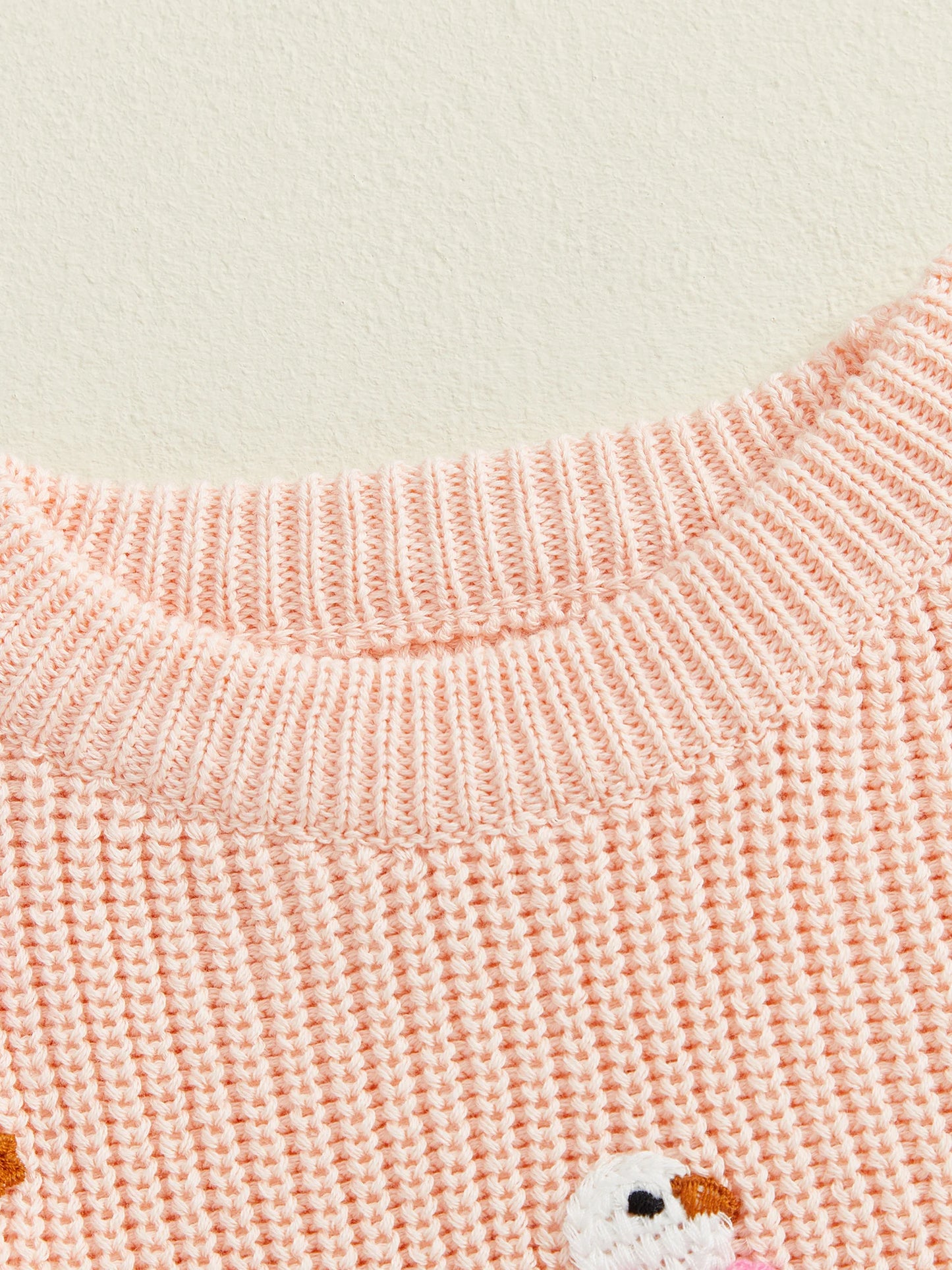 Baby Toddler Girls Sweater Long Sleeve Crew Neck Cute Duck Soft Warm Winter Sweater Clothes