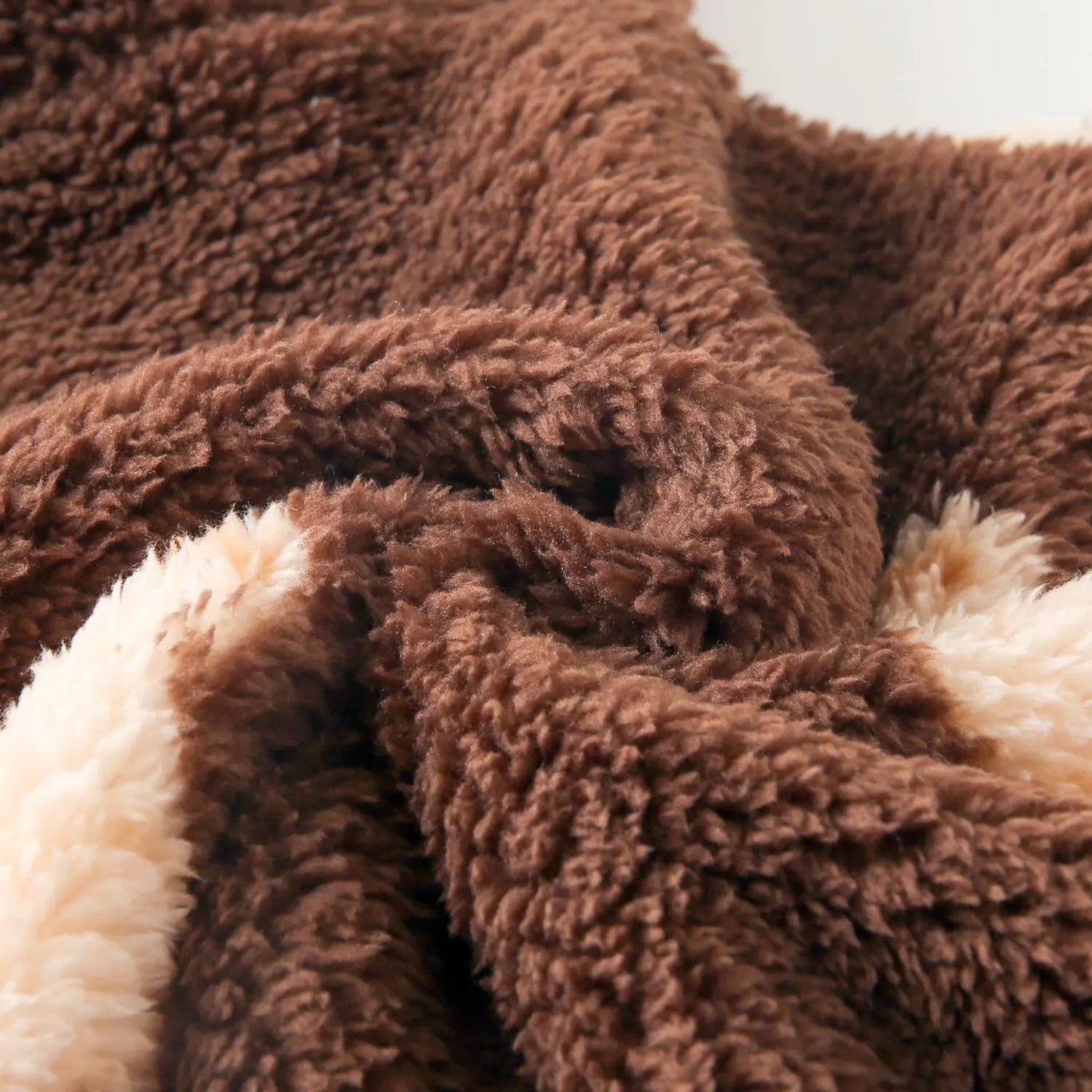 Baby Toddler Boy Girl Winter Clothes Thick Warm Fleece Bear Print Hooded Romper Long Sleeve Zipper Jumpsuit Cute Outfit