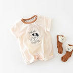 Waffle Boys Cartoon Rompers