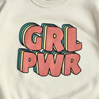 GIRL POWER Patchwork Sweater Bodysuit Romper