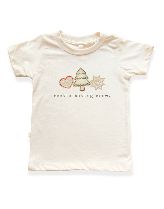 Cookie Baking Crew Organic Kids T-Shirt
