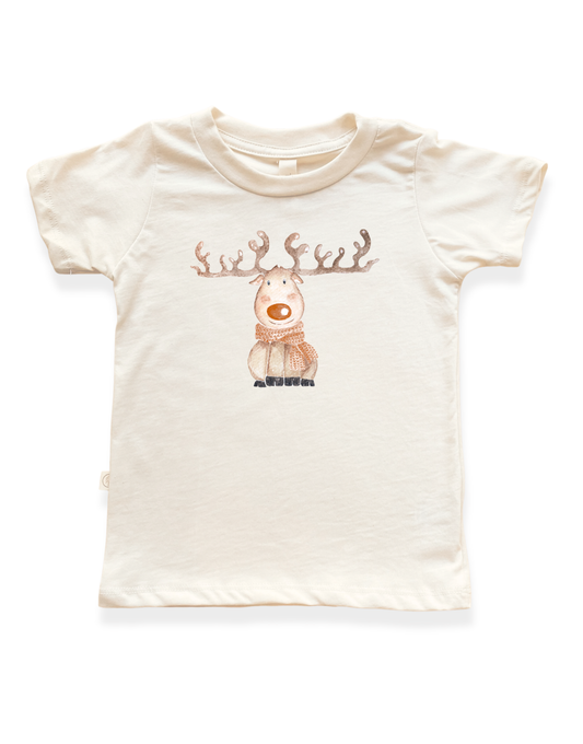 Reindeer Organic Kids T-Shirt