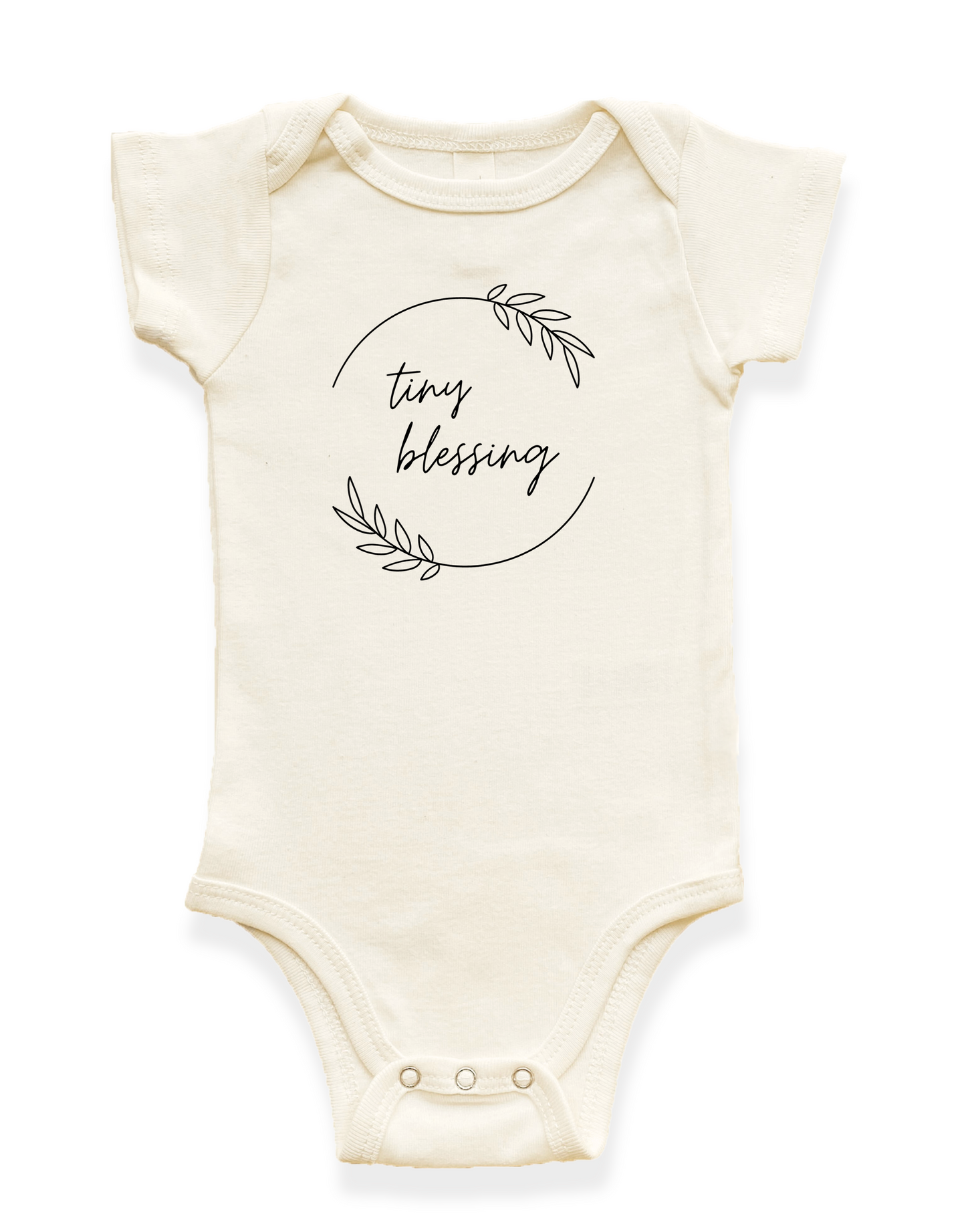 Tiny Blessing Organic Baby Bodysuit