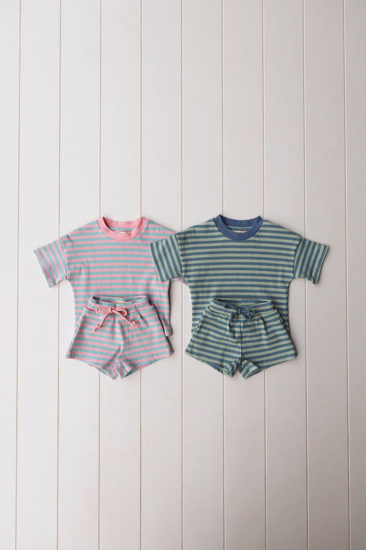 Cotton Candy Two Piece Short Set