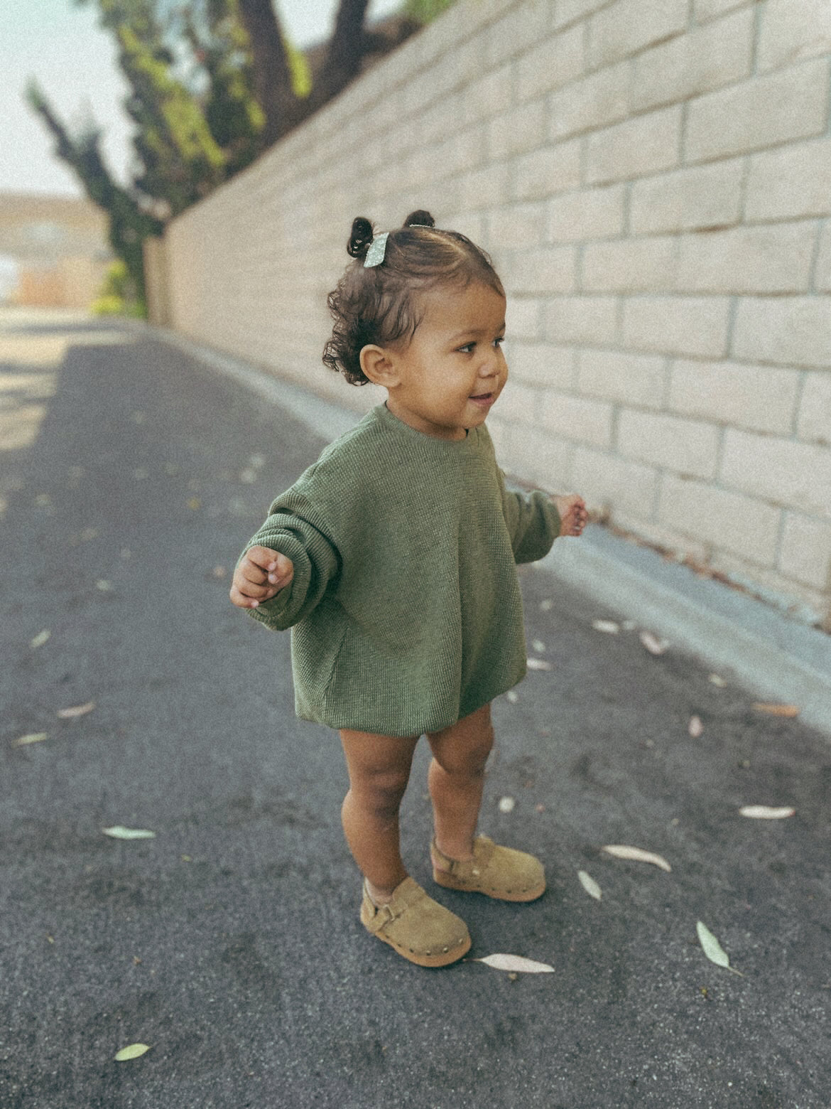 Waffle Bubble Onesie Romper