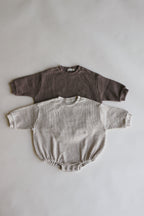 Waffle Bubble Onesie Romper