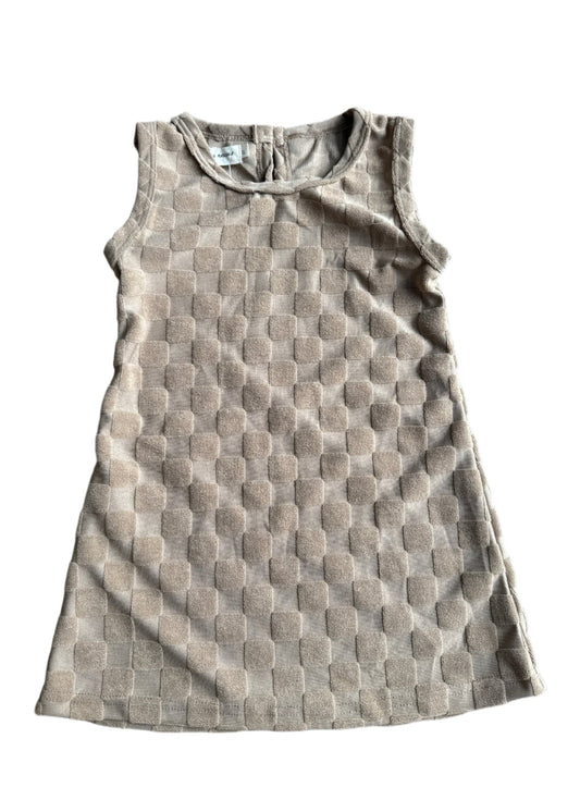 Valentina Toddler Checkered Dress | Matching Sibling Outfits