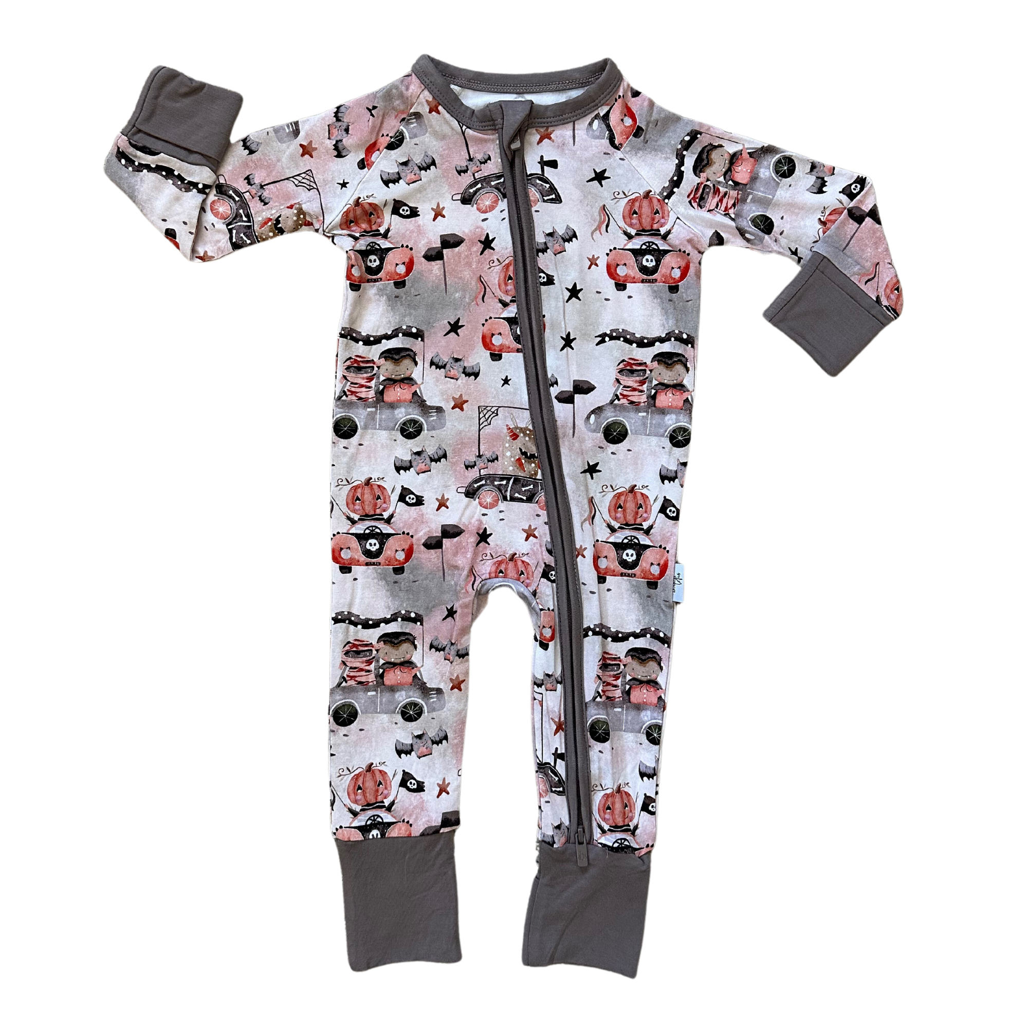 Monsters - Zippy Zipper Romper