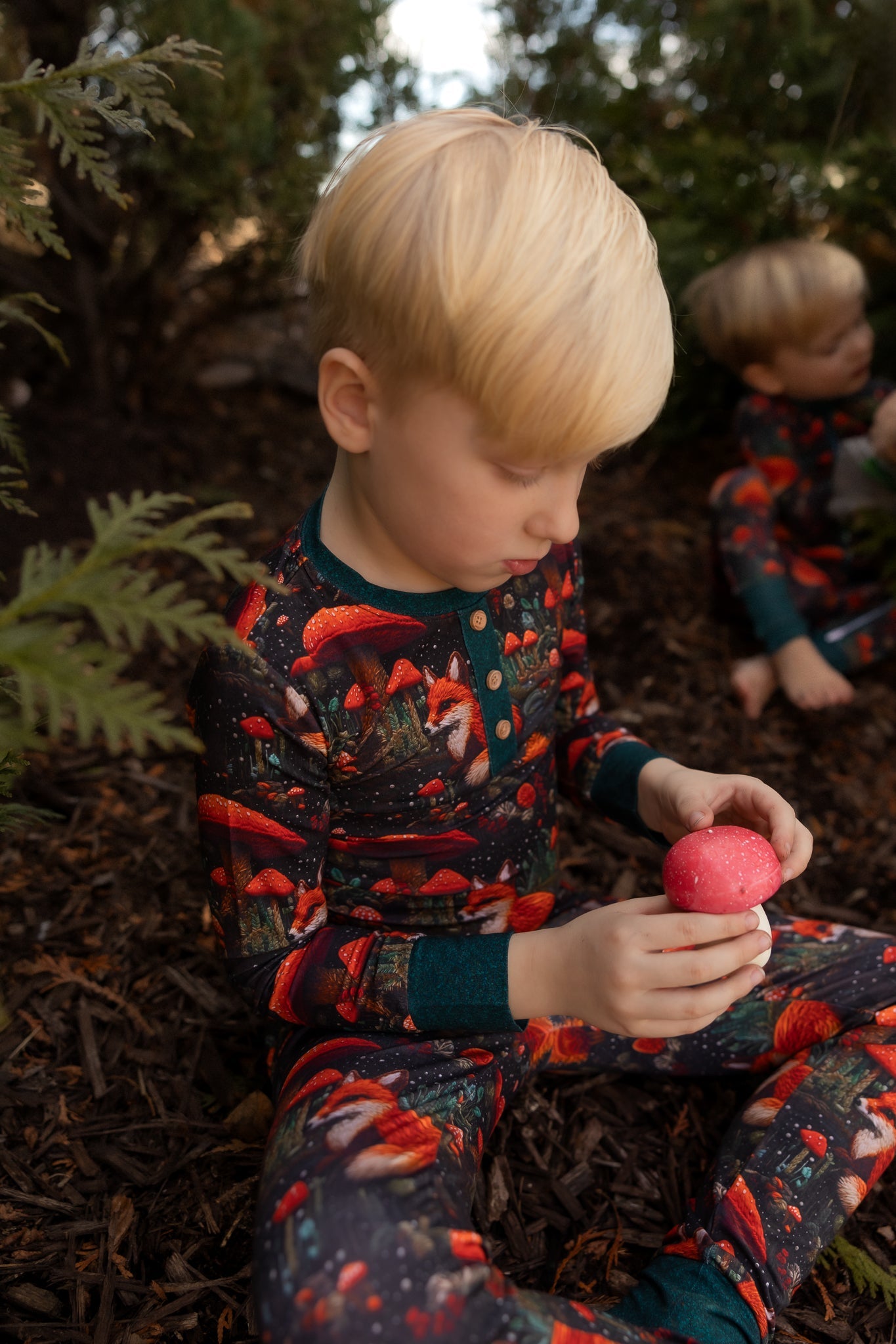 Finnigan Fox Two Piece Pajamas