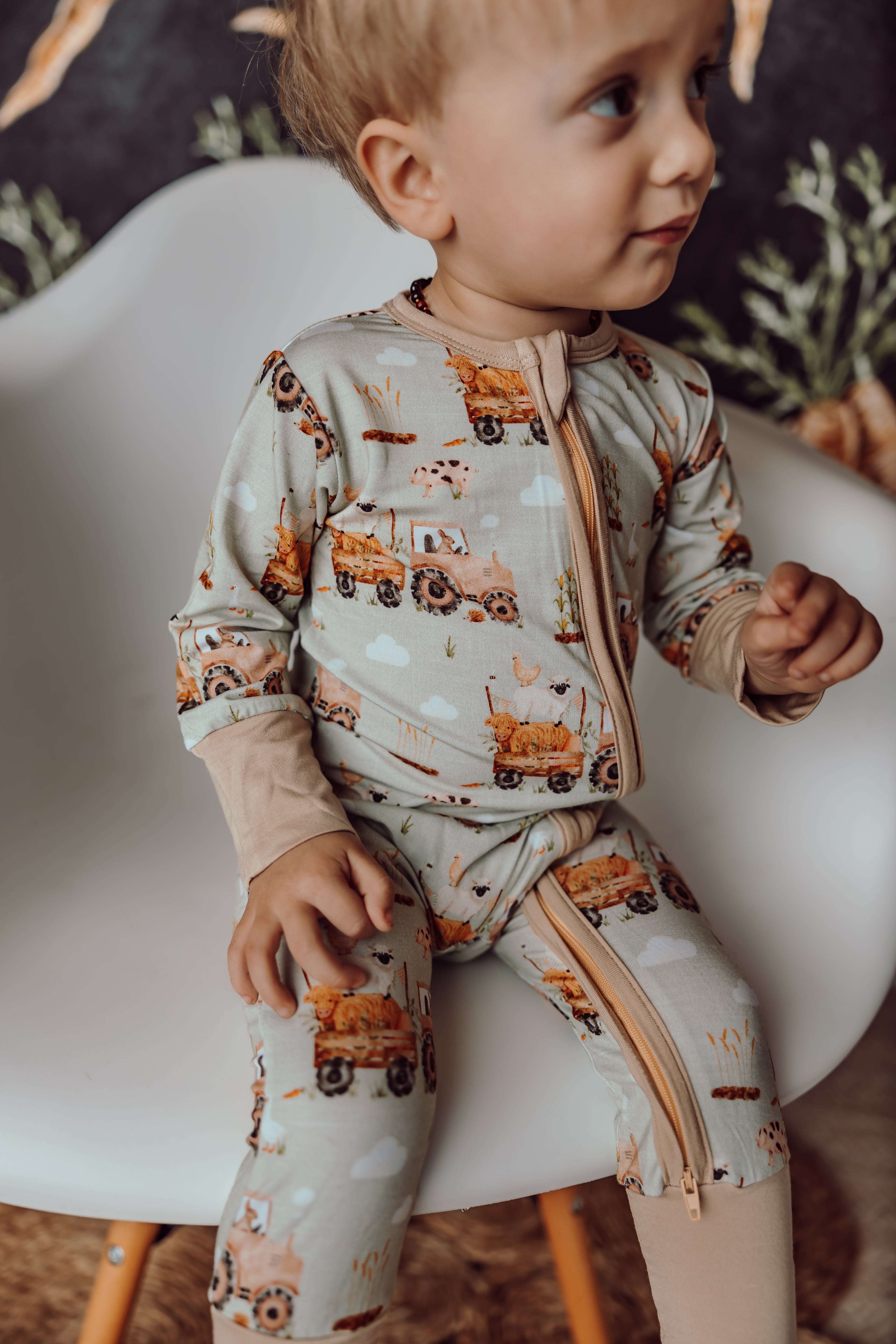 Peter Convertible Sleeper Romper