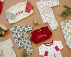 Tied with a Bow Christmas Organic Cotton Lounge Set