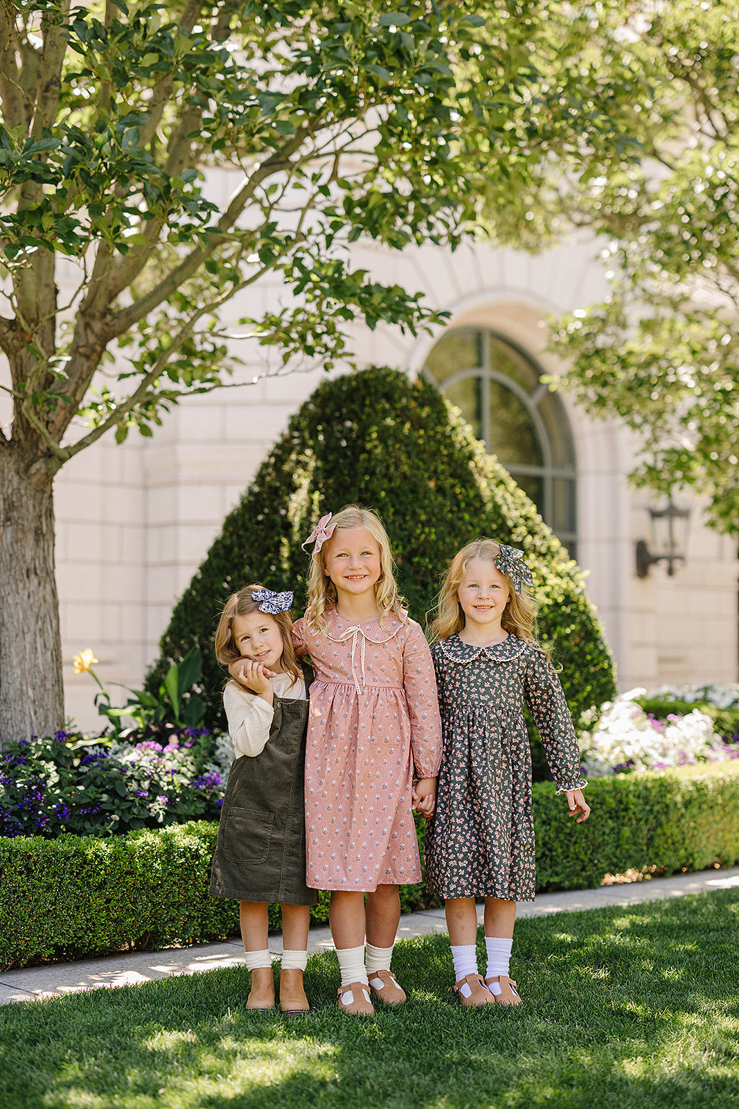 Olive Bloom Floral Dress