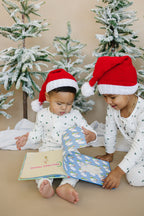 Tiny Trees Ribbed Bamboo Zippy Pajamas Romper