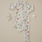Beach Pawty Bamboo Zippy Romper Pajamas