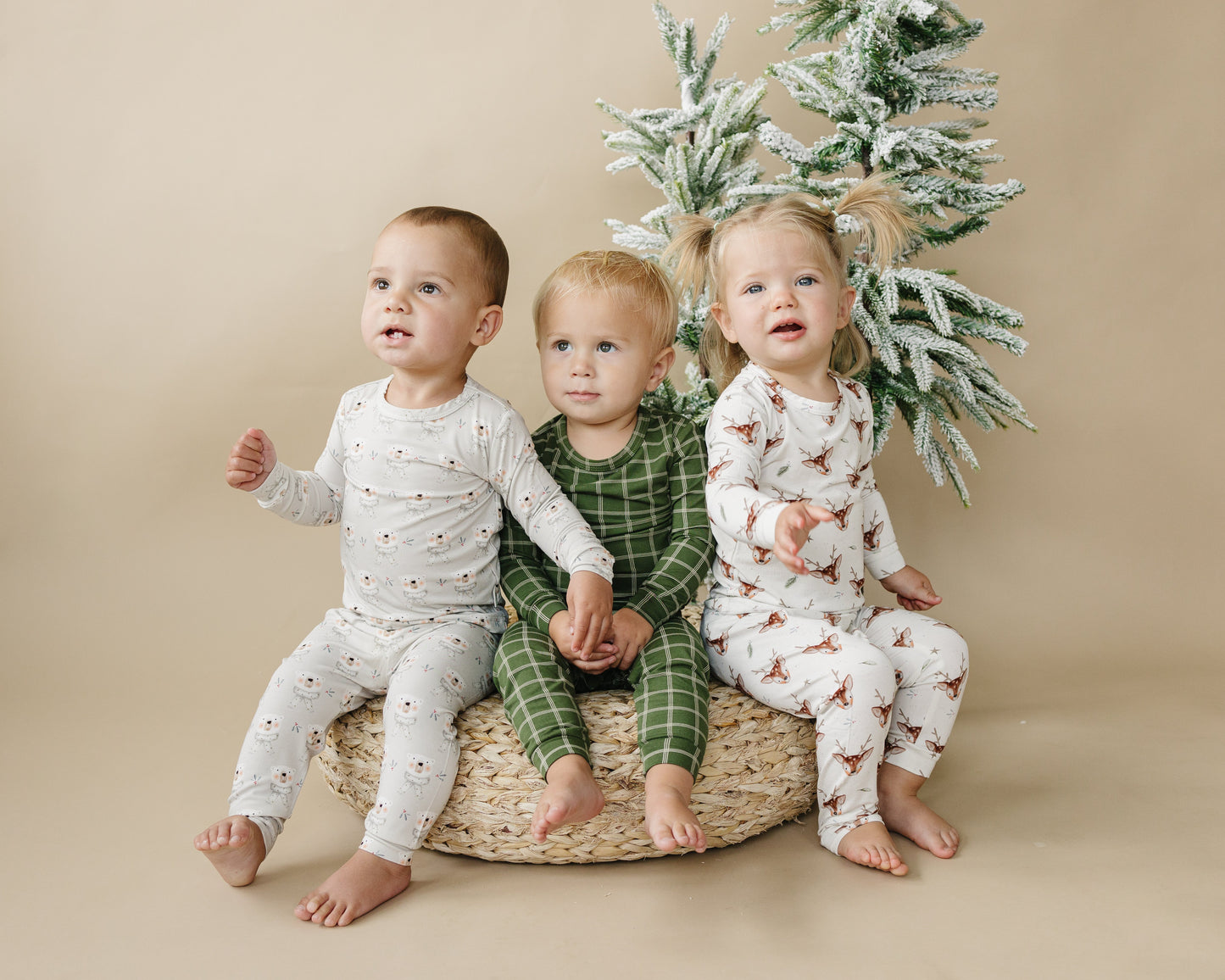 Beary Sleepy 2pc Bamboo Pajamas Set