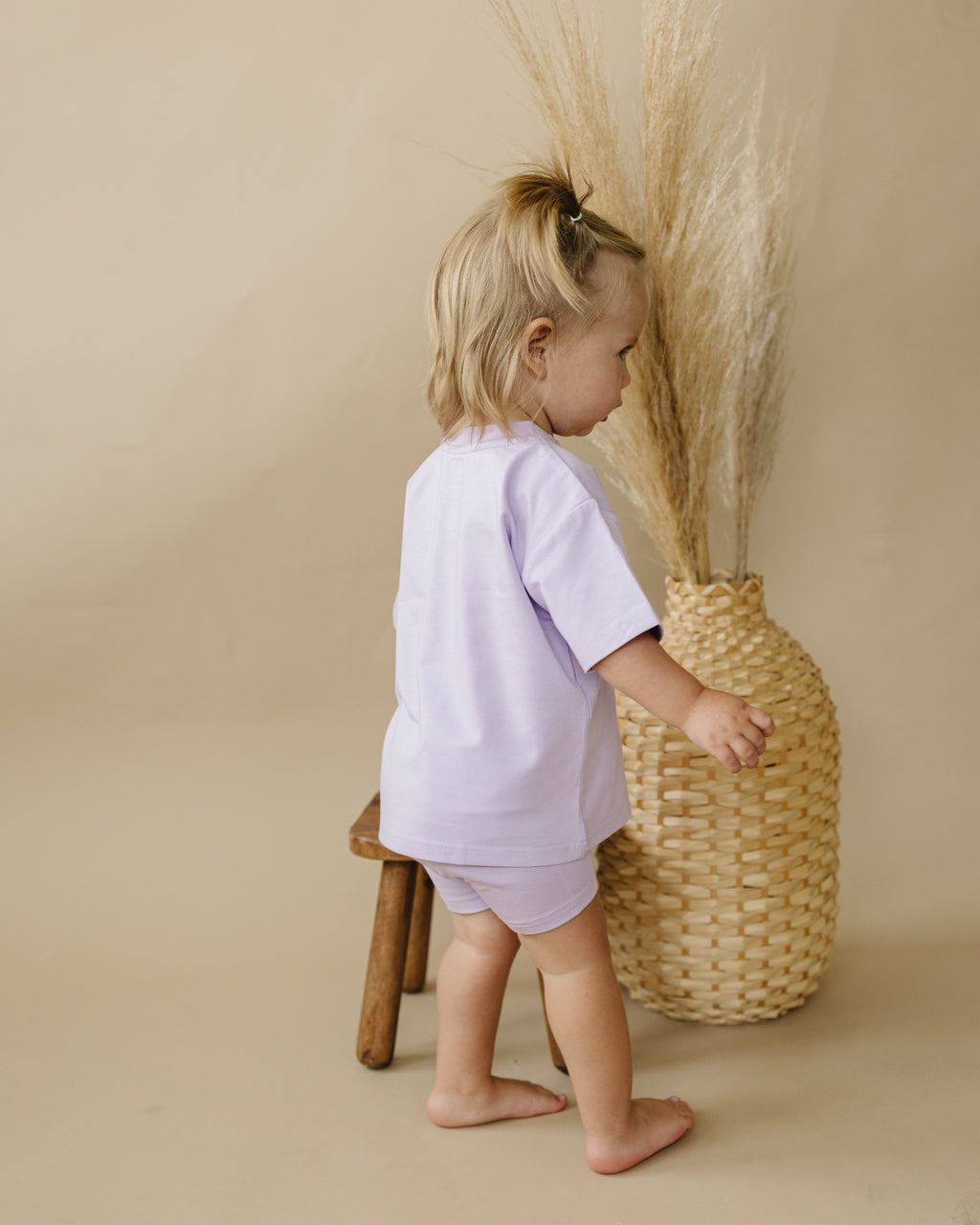 Bamboo Tee & Bike Shorts