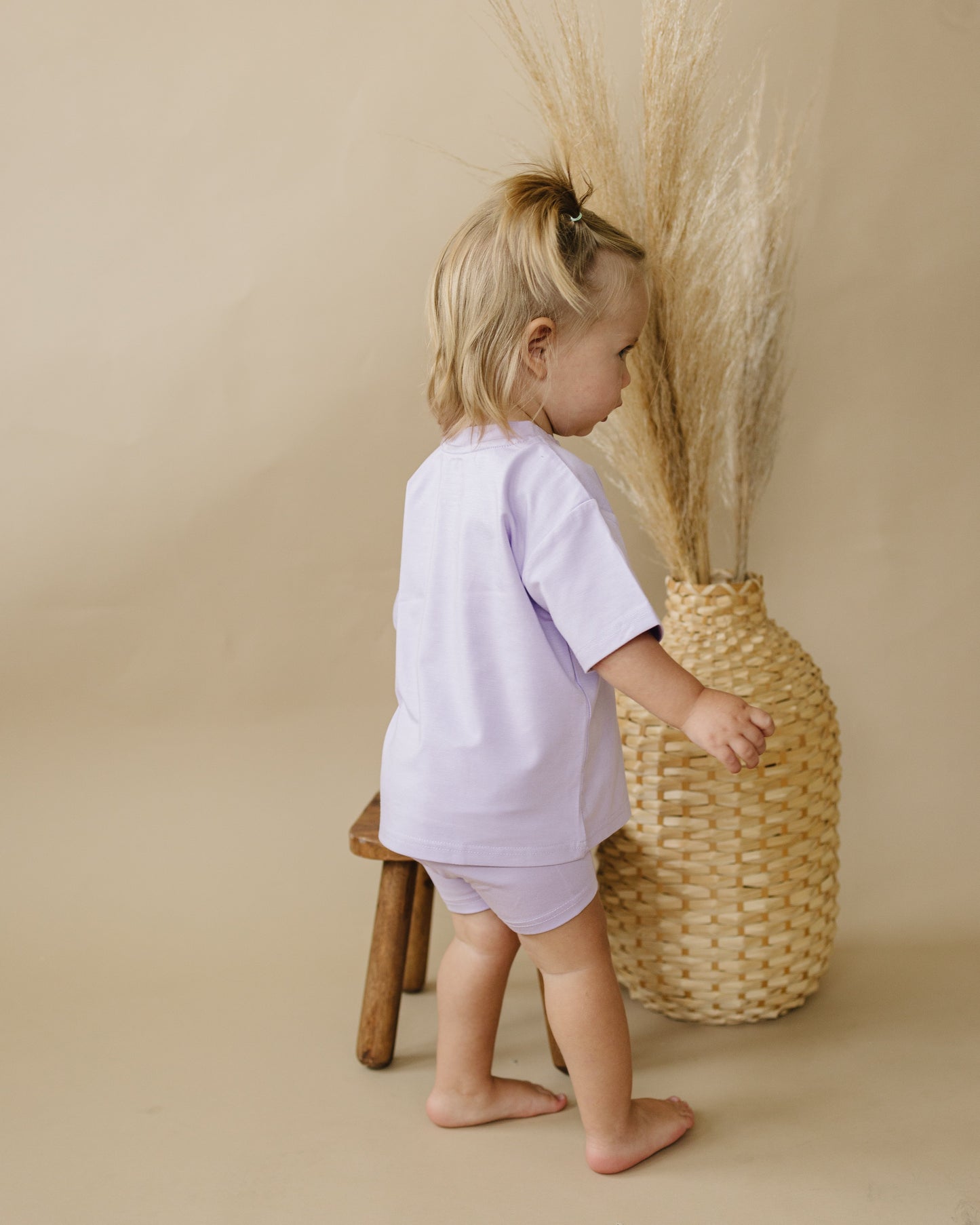 Bamboo Tee & Bike Shorts