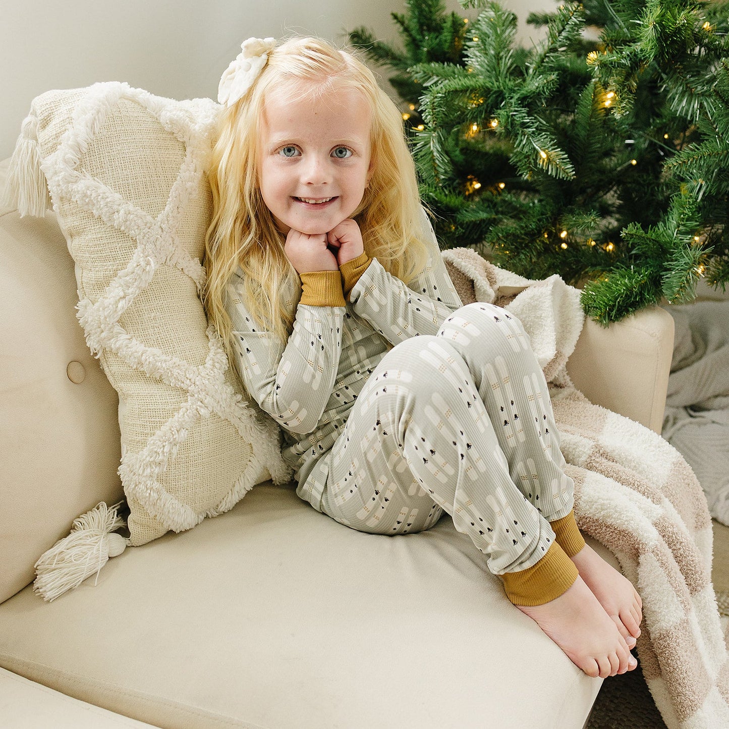 Ski Ribbed Bamboo Cozy PJs
