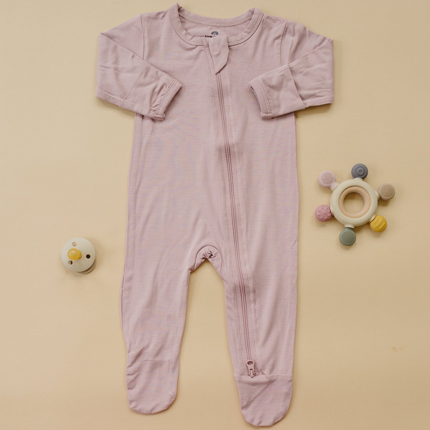 Bamboo Footed Zippy Zipper Romper