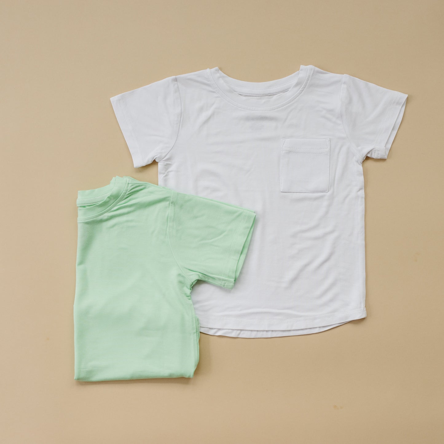 Lime Green Bamboo Tee Top