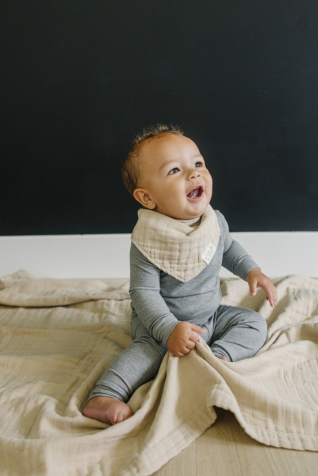 Oatmeal Muslin Quilt Blanket