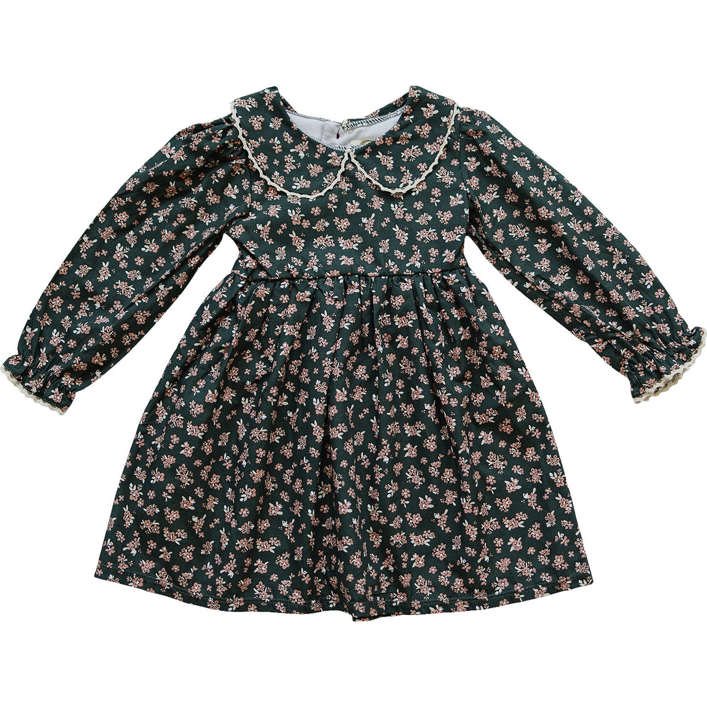 Olive Bloom Floral Dress