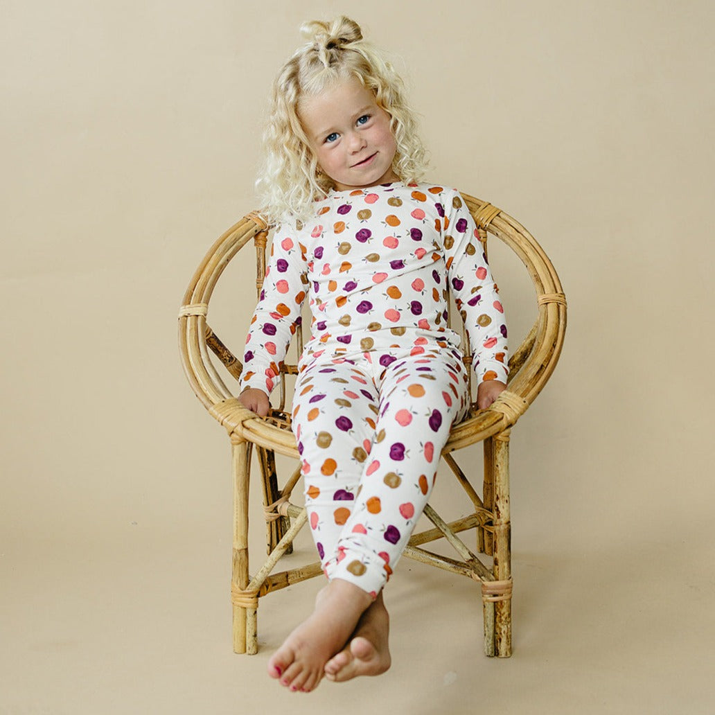 Apple of My Eye 2pc Bamboo Pajamas Set