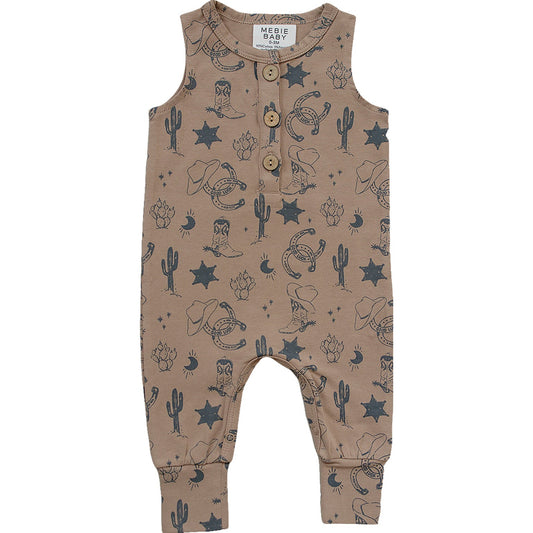 Wild West Tank Western Romper