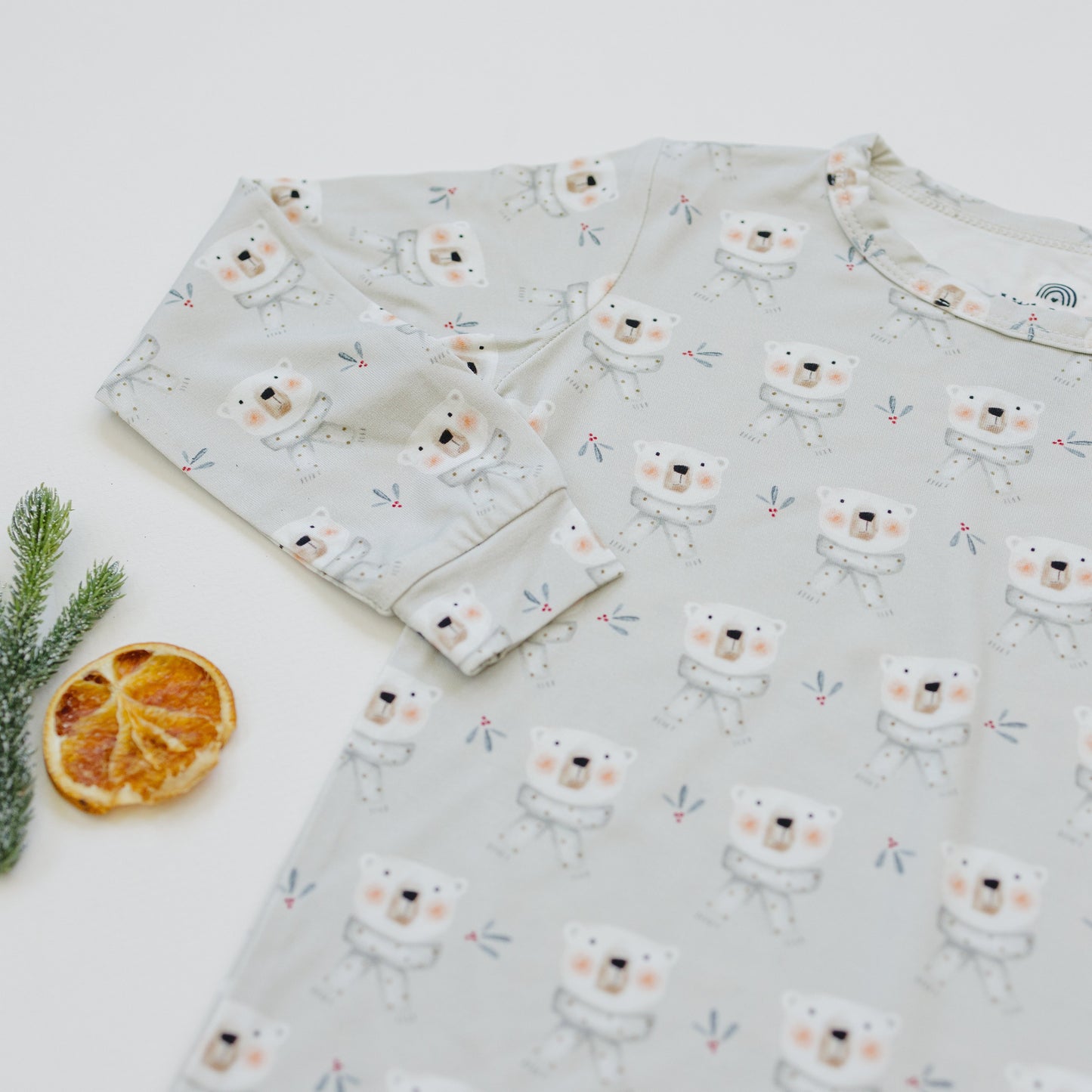 Beary Sleepy 2pc Bamboo Pajamas Set