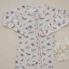 Luna Moths Bamboo Zippy Pajamas