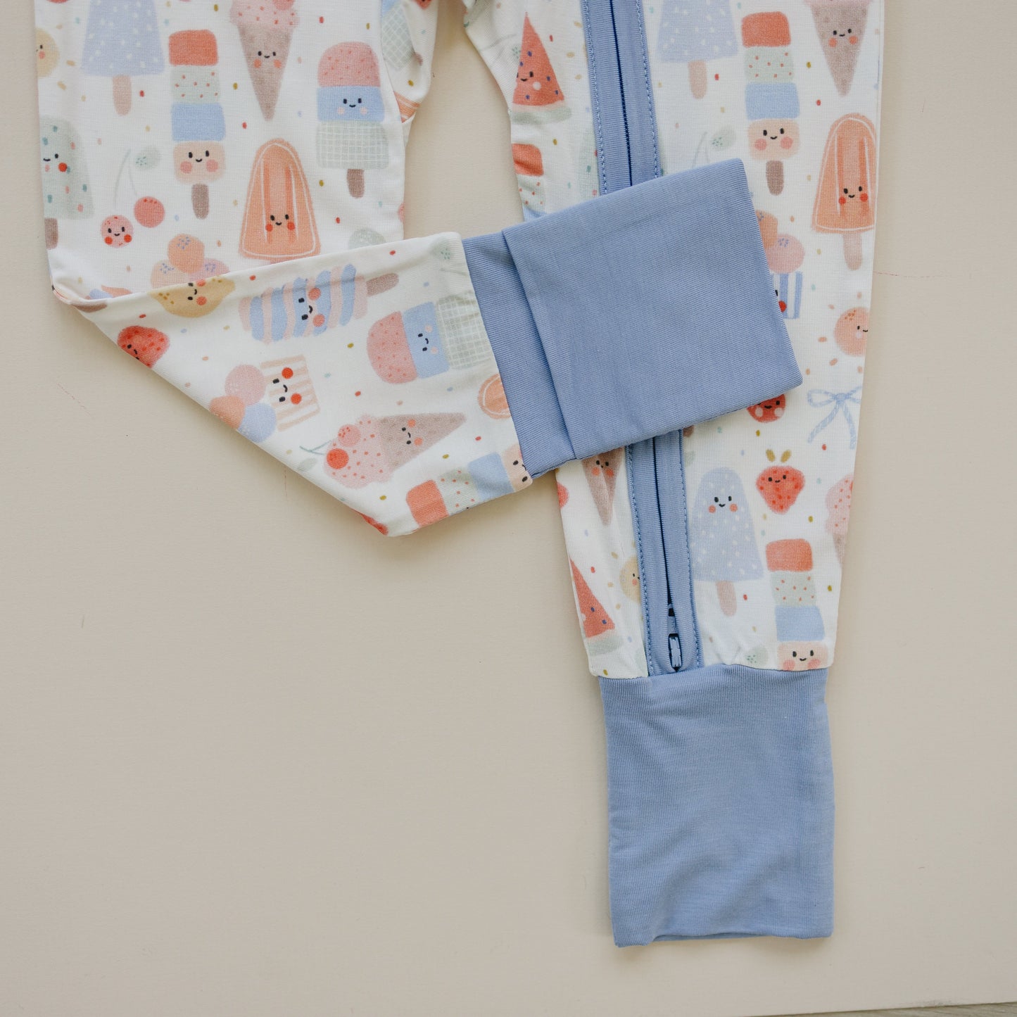Sweet Summertime Bamboo Zippy Pajamas Romper