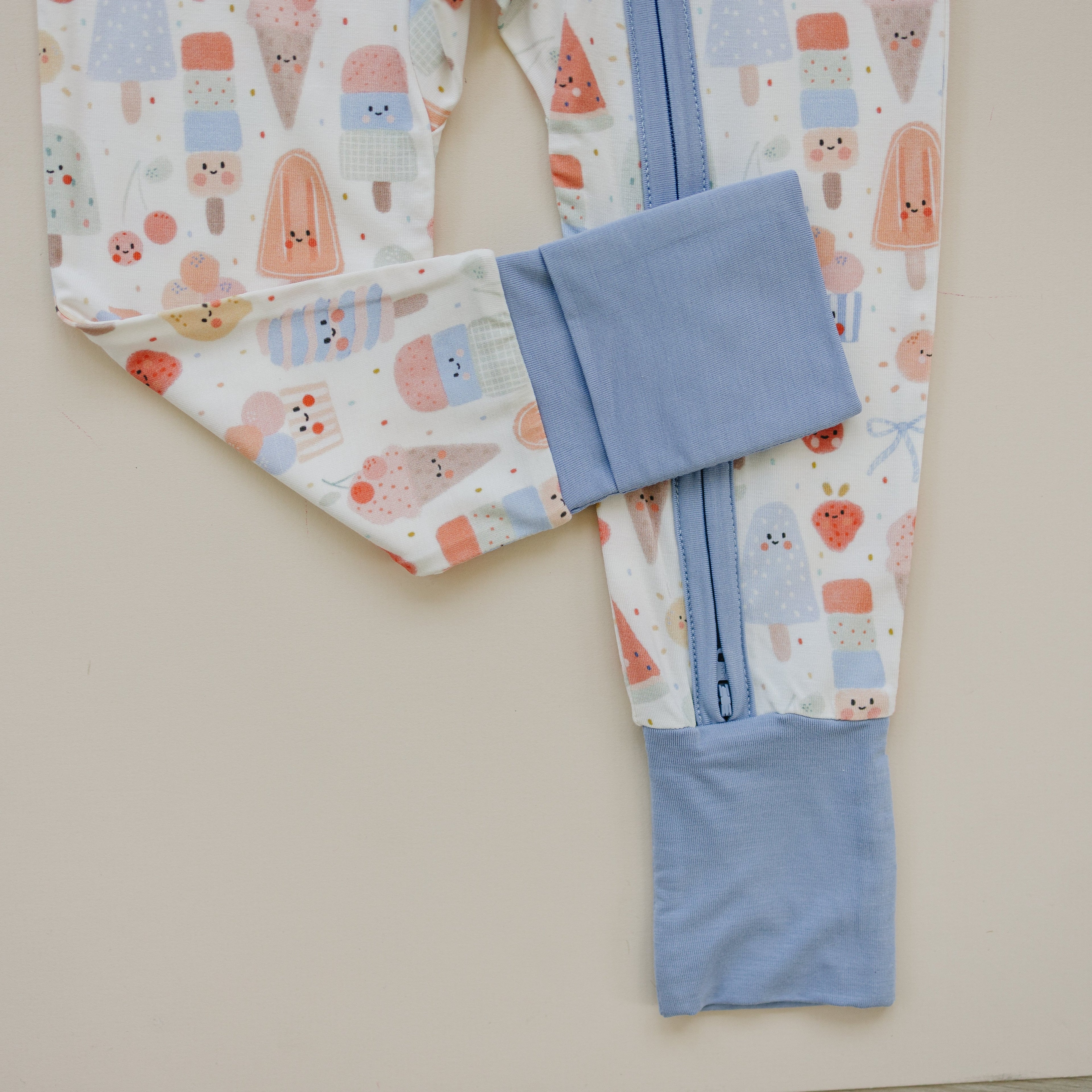 Sweet Summertime Bamboo Zippy Pajamas Romper