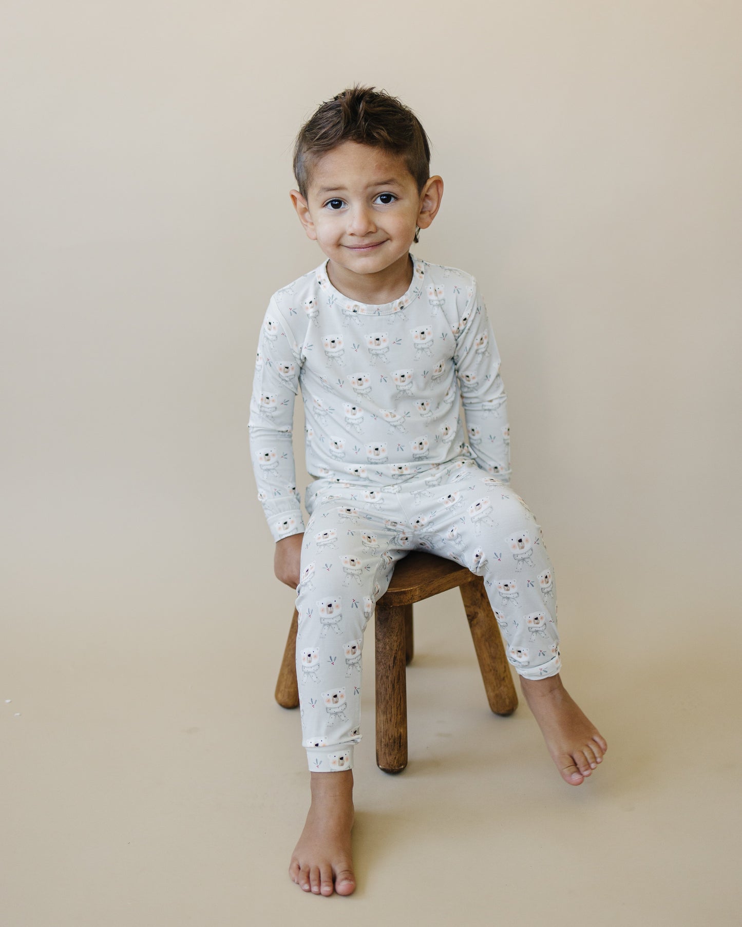 Beary Sleepy 2pc Bamboo Pajamas Set