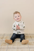 Pine Tree Knit Sweater Top