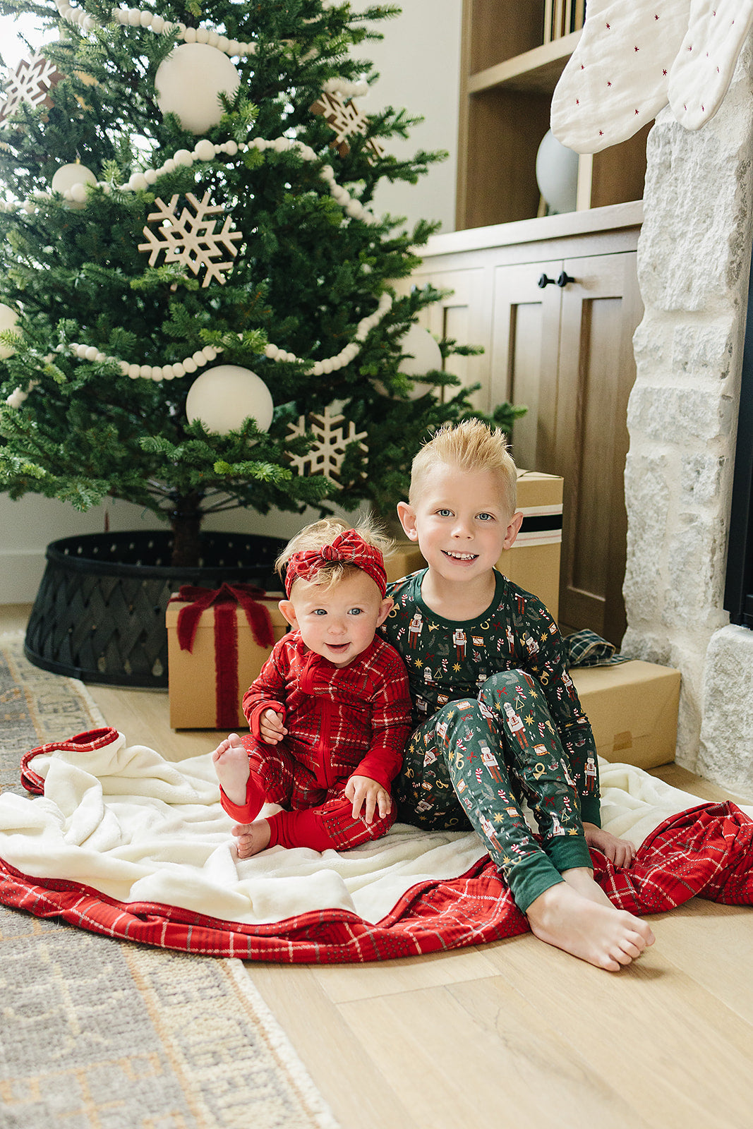 Green Nutcracker Bamboo Cozy PJs