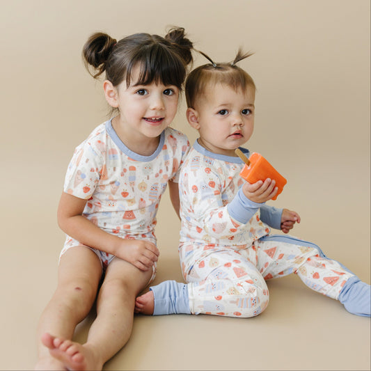 Sweet Summertime Bamboo Zippy Pajamas Romper