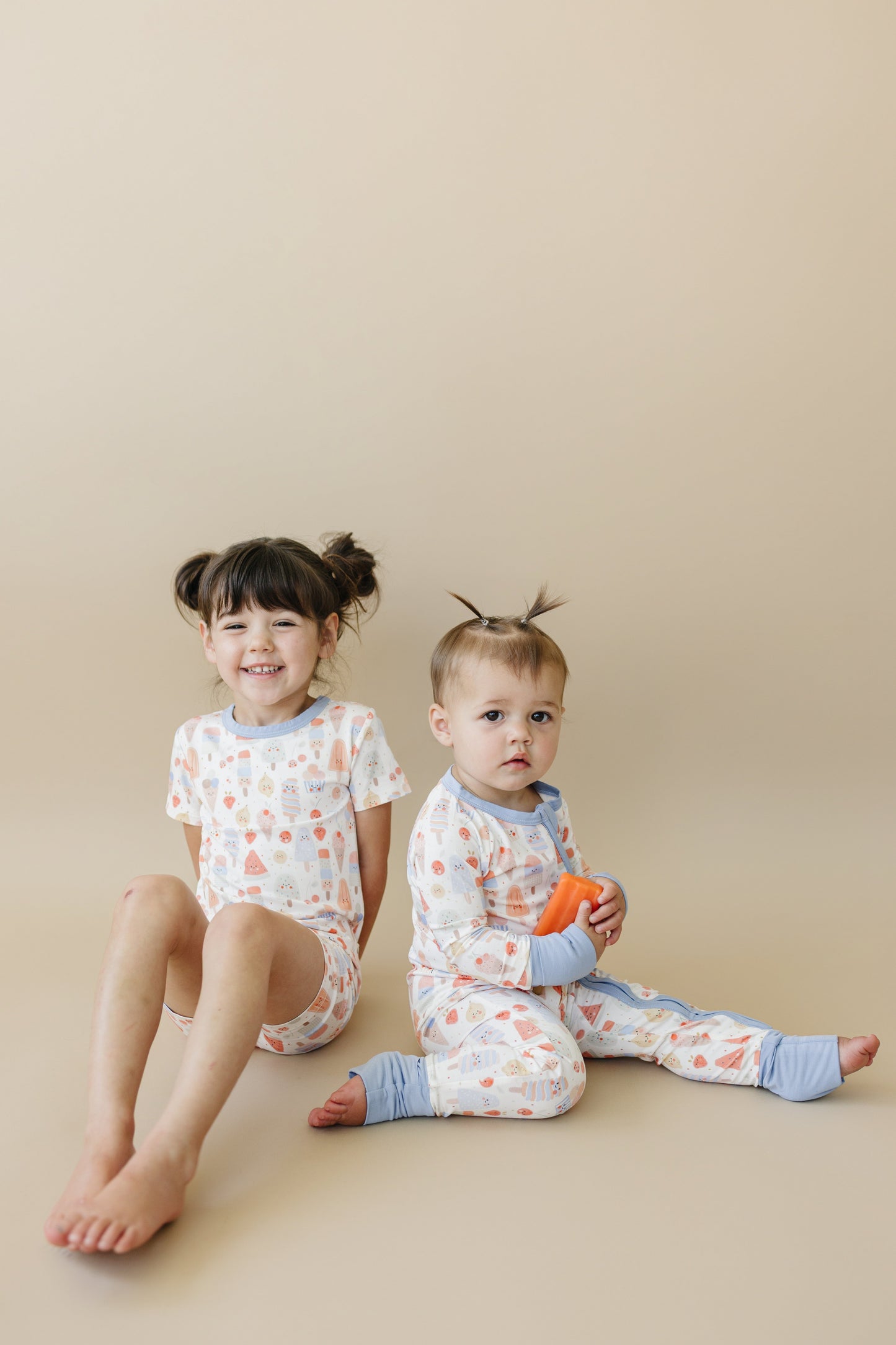 Sweet Summertime Bamboo Zippy Pajamas Romper
